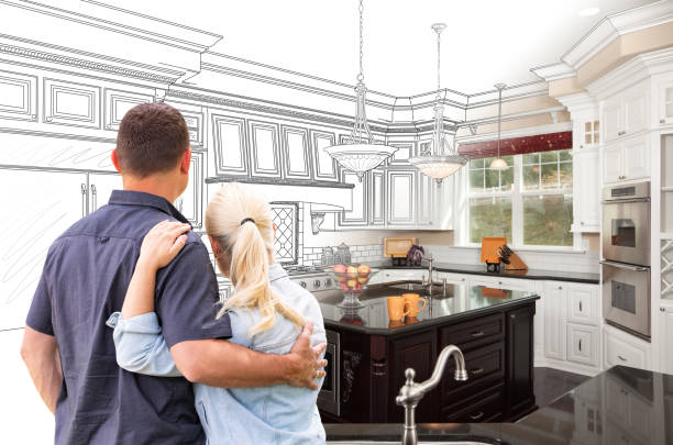 Professional Kitchen Flooring technician working in Woodville, OH